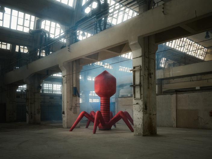 “Hodný” vir bakteriofág